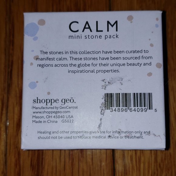 Calm mini stone pack amethyst and clear quartz - Picture 3 of 3